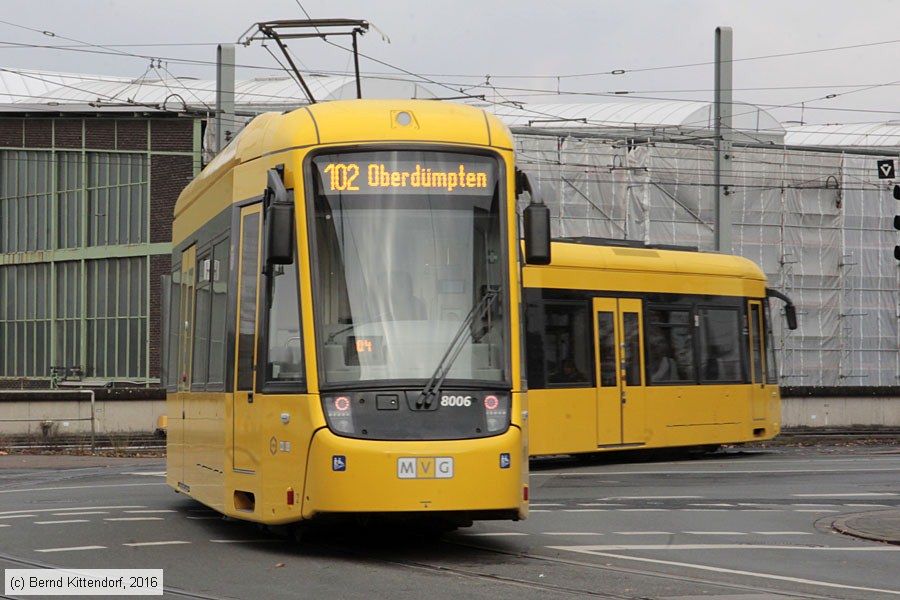 Straßenbahn Mülheim an der Ruhr - 8006
/ Bild: muelheim8006_bk1611050040.jpg