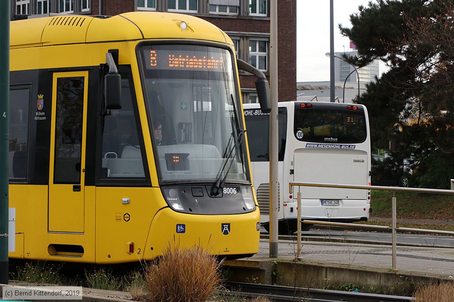 Straßenbahn Mülheim an der Ruhr - 8006
/ Bild: muelheim8006_bk1911260086.jpg