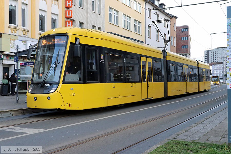 Straßenbahn Mülheim an der Ruhr - 8014
/ Bild: muelheim8014_bk2503130117.jpg