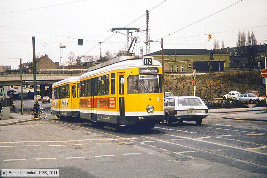 Straßenbahn Mülheim an der Ruhr - 224
/ Bild: muelheim224_vb005718.jpg