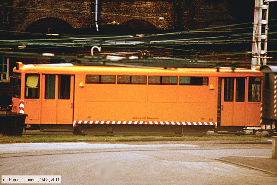 Straßenbahn Mülheim an der Ruhr - 401
/ Bild: muelheim401_vb005730a.jpg