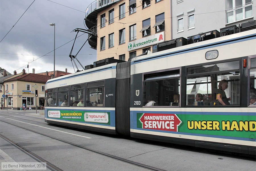 M&uuml;nchen - Stra&szlig;enbahn - 2103
/ Bild: muenchen2103_bk1608180011.jpg