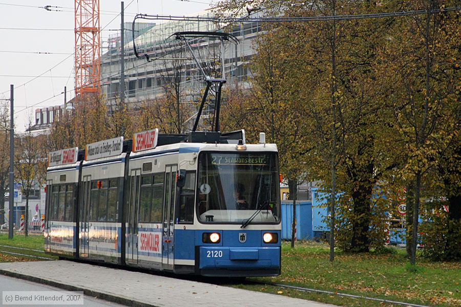 München - Straßenbahn - 2120
/ Bild: muenchen2120_bk0710270098.jpg