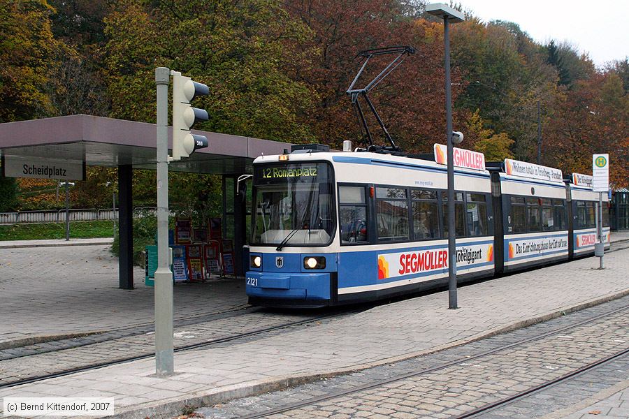 M&uuml;nchen - Stra&szlig;enbahn - 2121
/ Bild: muenchen2121_bk0710270042.jpg