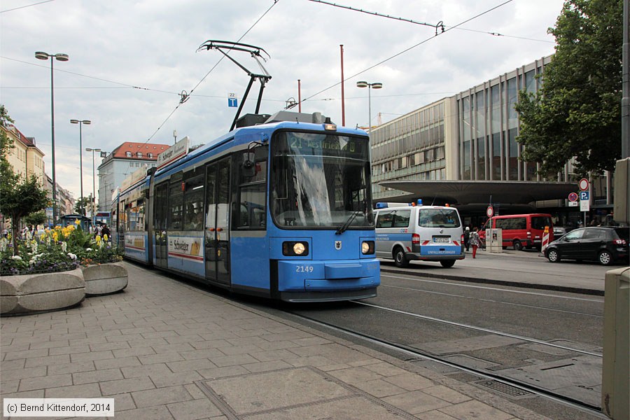 M&uuml;nchen - Stra&szlig;enbahn - 2149
/ Bild: muenchen2149_bk1406170148.jpg