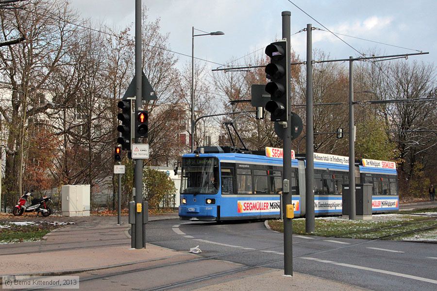 M&uuml;nchen - Stra&szlig;enbahn - 2169
/ Bild: muenchen2169_bk1311260110.jpg