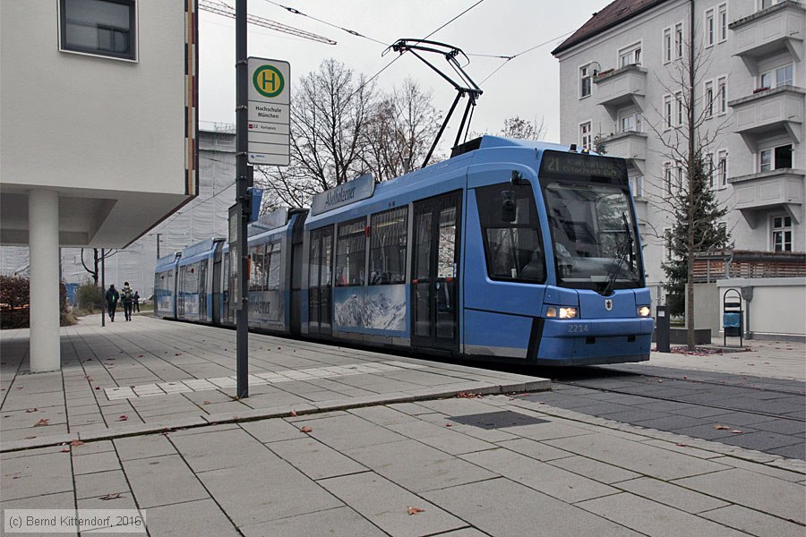 München - Straßenbahn - 2214
/ Bild: muenchen2214_bk1612190100.jpg