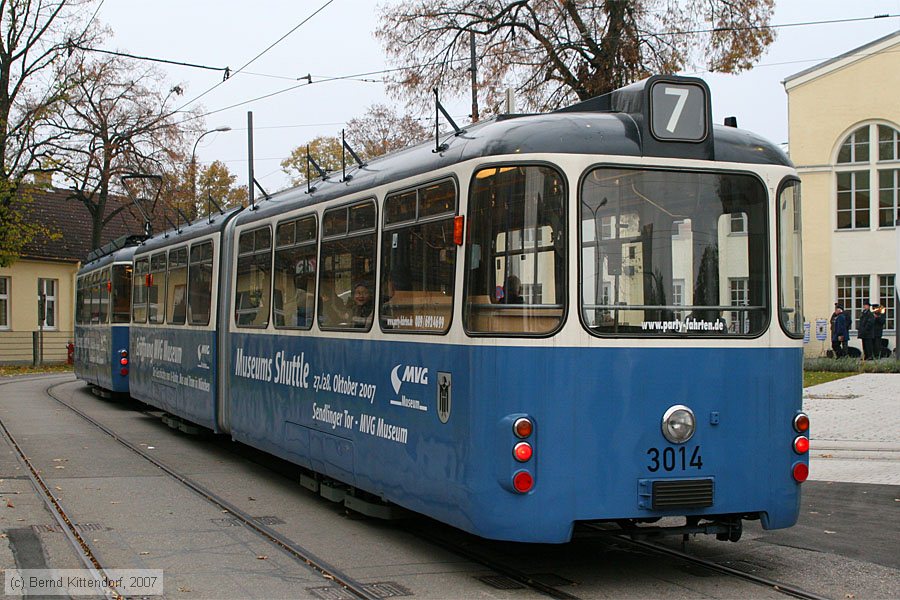 M&uuml;nchen - Stra&szlig;enbahn - 3014
/ Bild: muenchen3014_bk0710270106.jpg