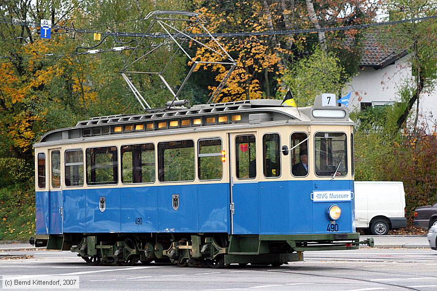 München - Straßenbahn - 490
/ Bild: muenchenmvgmuseum490_bk0710270289.jpg