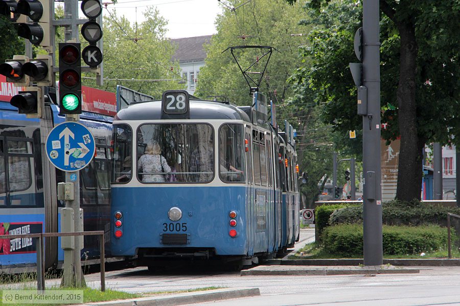 M&uuml;nchen - Stra&szlig;enbahn - 3005
/ Bild: muenchen3005_bk1505120121.jpg