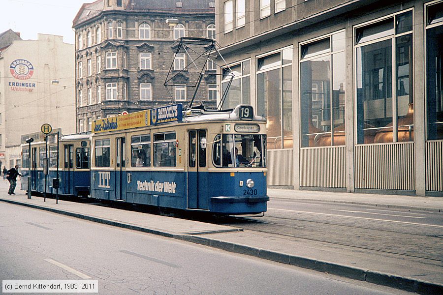 M&uuml;nchen - Stra&szlig;enbahn - 2430
/ Bild: muenchen2430_vb006804.jpg