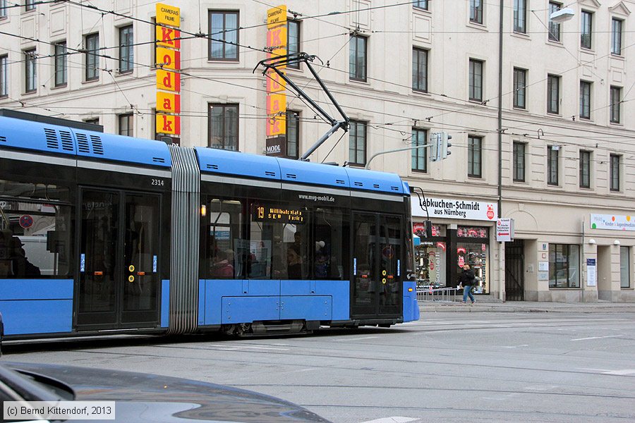 München - Straßenbahn - 2314
/ Bild: muenchen2314_bk1311280024.jpg