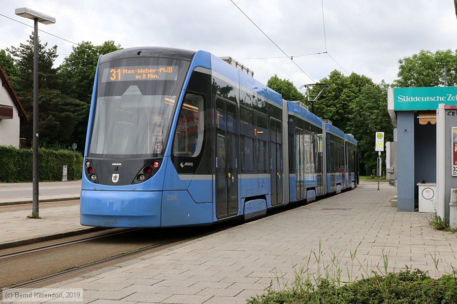 M&uuml;nchen - Stra&szlig;enbahn - 2504
/ Bild: muenchen2504_bk1906160186.jpg