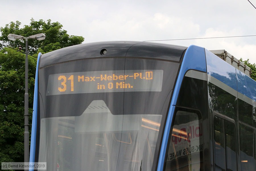 M&uuml;nchen - Stra&szlig;enbahn - 2504
/ Bild: muenchen2504_bk1906160189.jpg