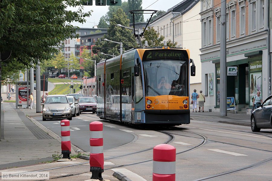 Straßenbahn Nordhausen - 104
/ Bild: nordhausen104_bk1408040125.jpg