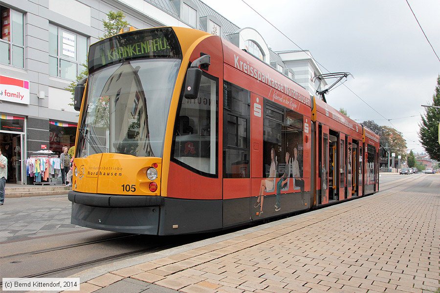 Straßenbahn Nordhausen - 105
/ Bild: nordhausen105_bk1408040104.jpg