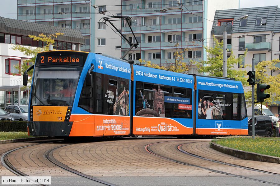 Straßenbahn Nordhausen - 109
/ Bild: nordhausen109_bk1408040180.jpg