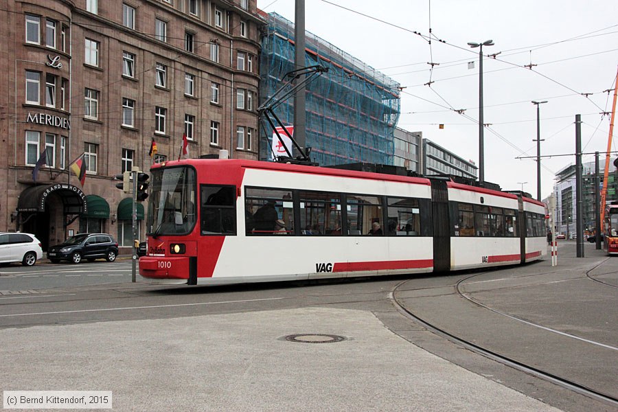 Straßenbahn Nürnberg - 1010
/ Bild: nuernberg1010_bk1501220013.jpg