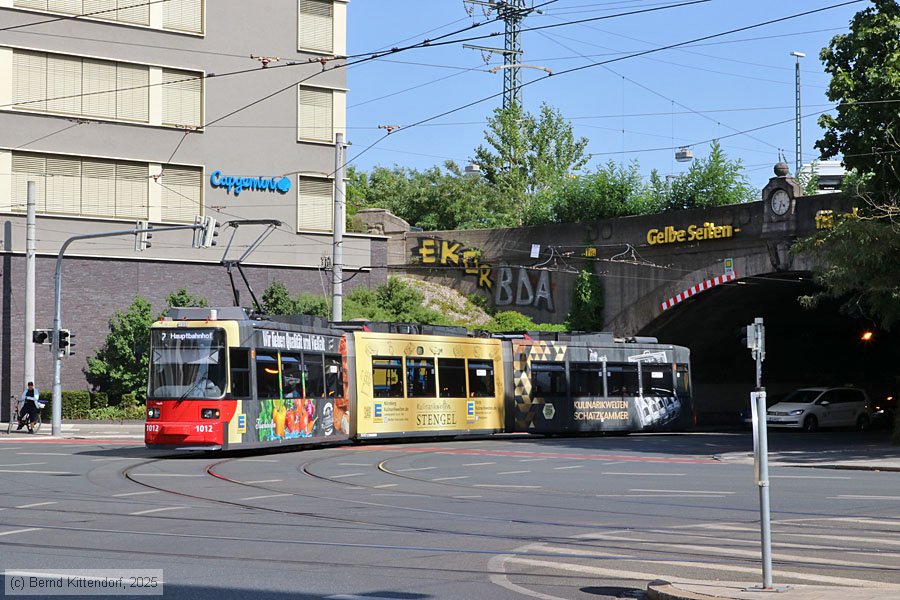 Stra&szlig;enbahn N&uuml;rnberg - 1012
/ Bild: nuernberg1012_bk2506250178.jpg