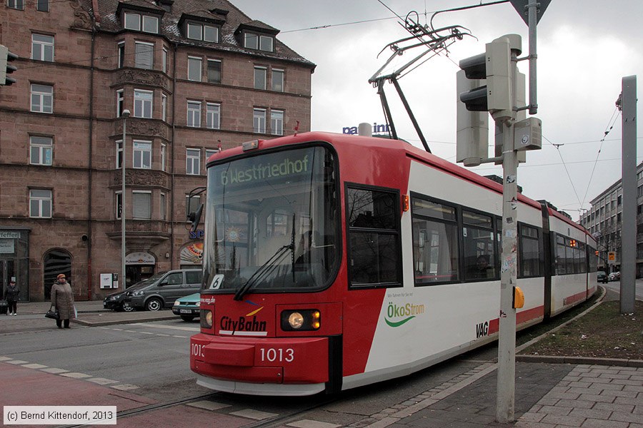 Straßenbahn Nürnberg - 1013
/ Bild: nuernberg1013_bk1303150011.jpg