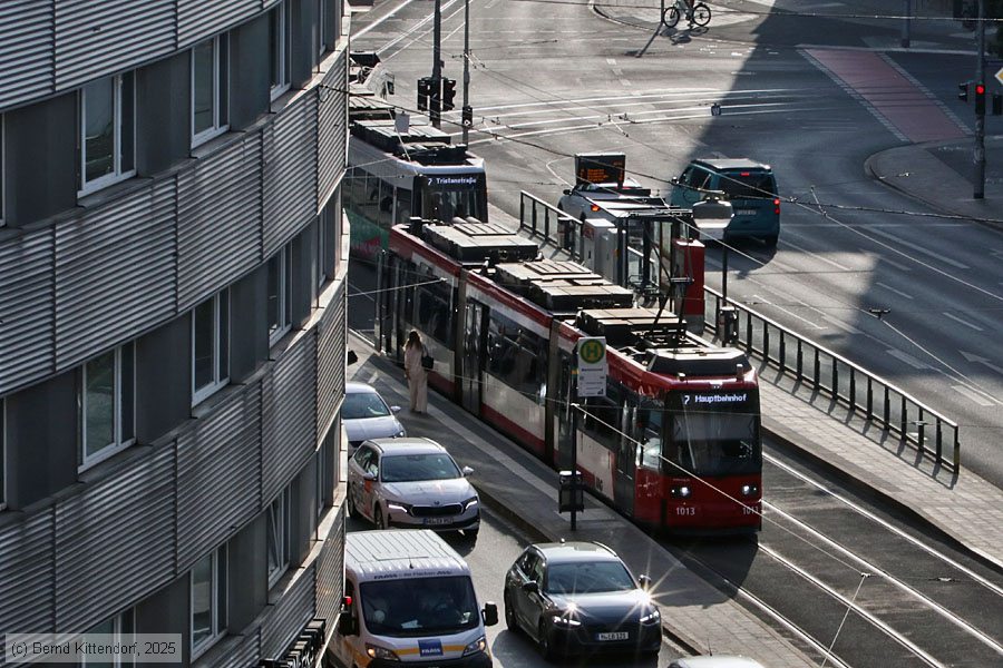 Stra&szlig;enbahn N&uuml;rnberg - 1013
/ Bild: nuernberg1013_bk2506260003.jpg