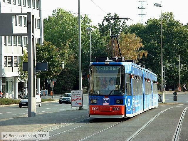 Straßenbahn Nürnberg - 1003
/ Bild: nuernberg1003_11343.jpg