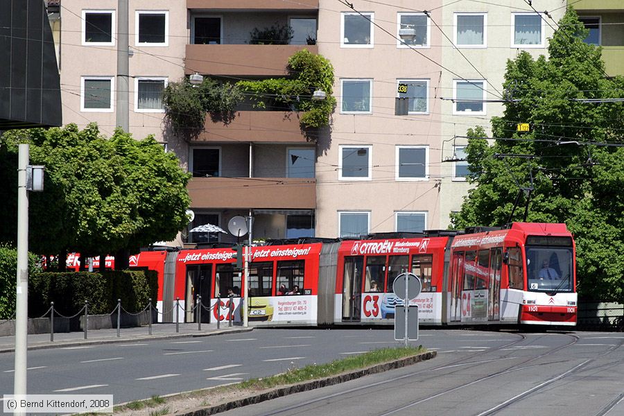 Stra&szlig;enbahn N&uuml;rnberg - 1101
/ Bild: nuernberg1101_bk0805110193.jpg
