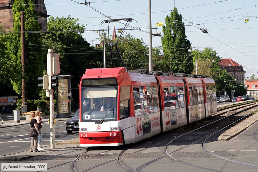 Straßenbahn Nürnberg - 1101
/ Bild: nuernberg1101_bk0805110360.jpg
