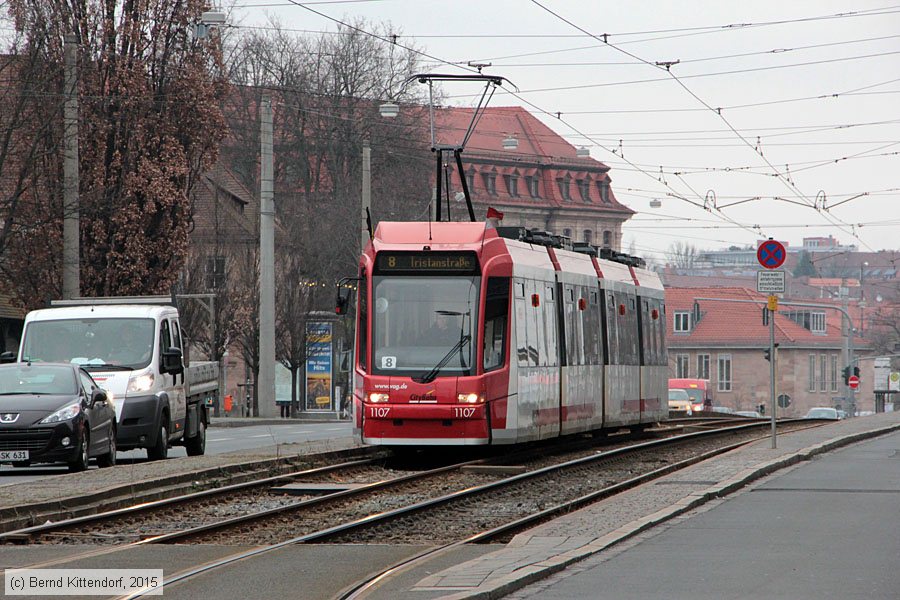 Straßenbahn Nürnberg - 1107
/ Bild: nuernberg1107_bk1501220015.jpg Straßenbahn Nürnberg - 1107
/ Bild: nuernberg1107_bk1501220015.jpg