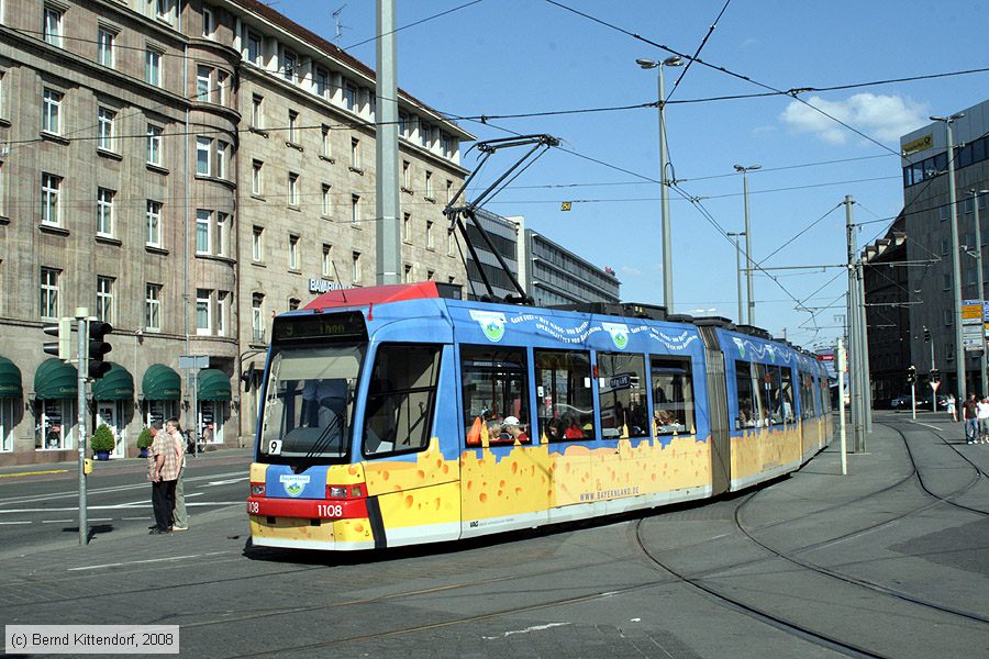 Stra&szlig;enbahn N&uuml;rnberg - 1108
/ Bild: nuernberg1108_bk0805110359.jpg