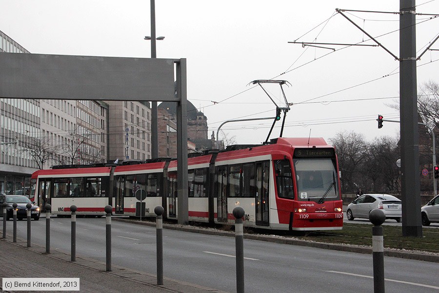 Stra&szlig;enbahn N&uuml;rnberg - 1109
/ Bild: nuernberg1109_bk1303150050.jpg