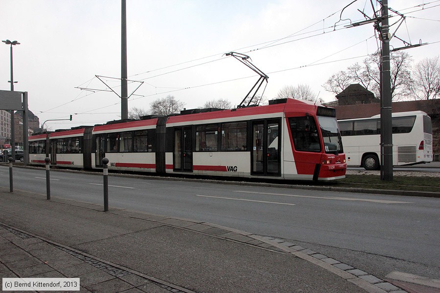 Stra&szlig;enbahn N&uuml;rnberg - 1109
/ Bild: nuernberg1109_bk1303150051.jpg