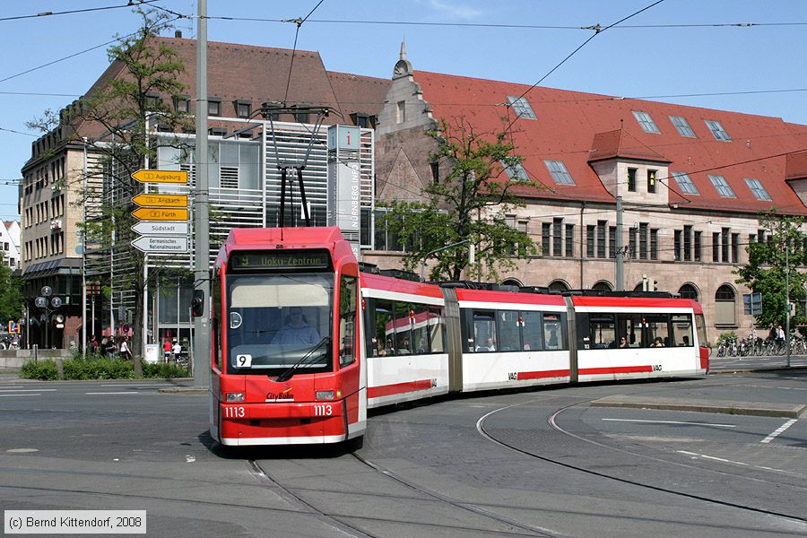 Straßenbahn Nürnberg - 1113
/ Bild: nuernberg1113_bk0805110127.jpg Straßenbahn Nürnberg - 1113
/ Bild: nuernberg1113_bk0805110127.jpg