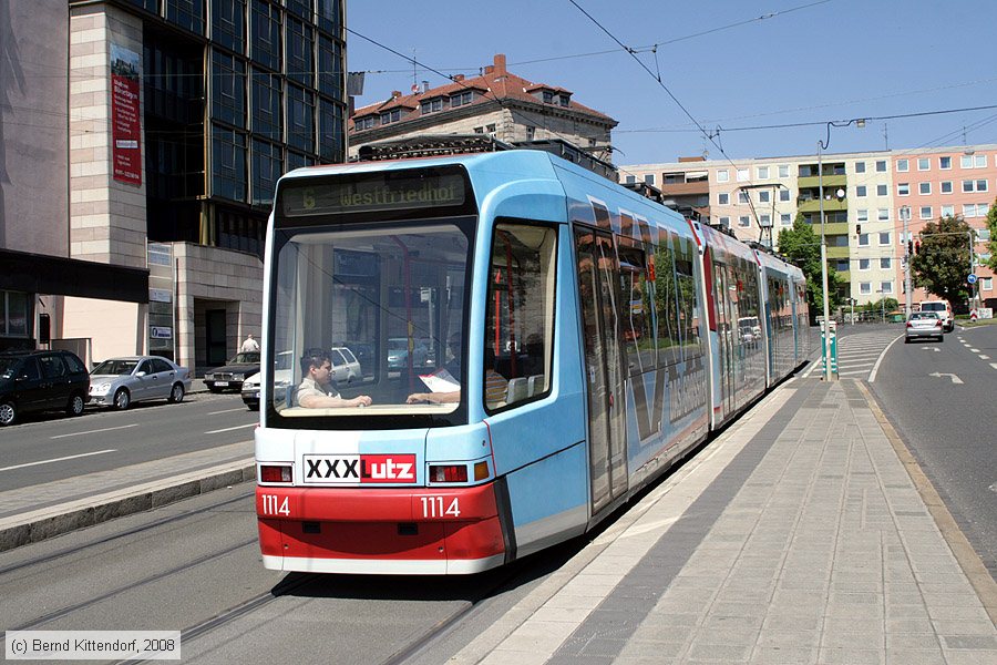 Straßenbahn Nürnberg - 1114
/ Bild: nuernberg1114_bk0805110195.jpg