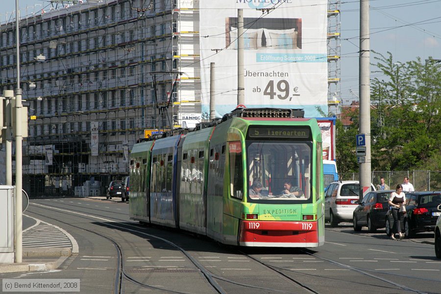 Straßenbahn Nürnberg - 1119
/ Bild: nuernberg1119_bk0805110329.jpg