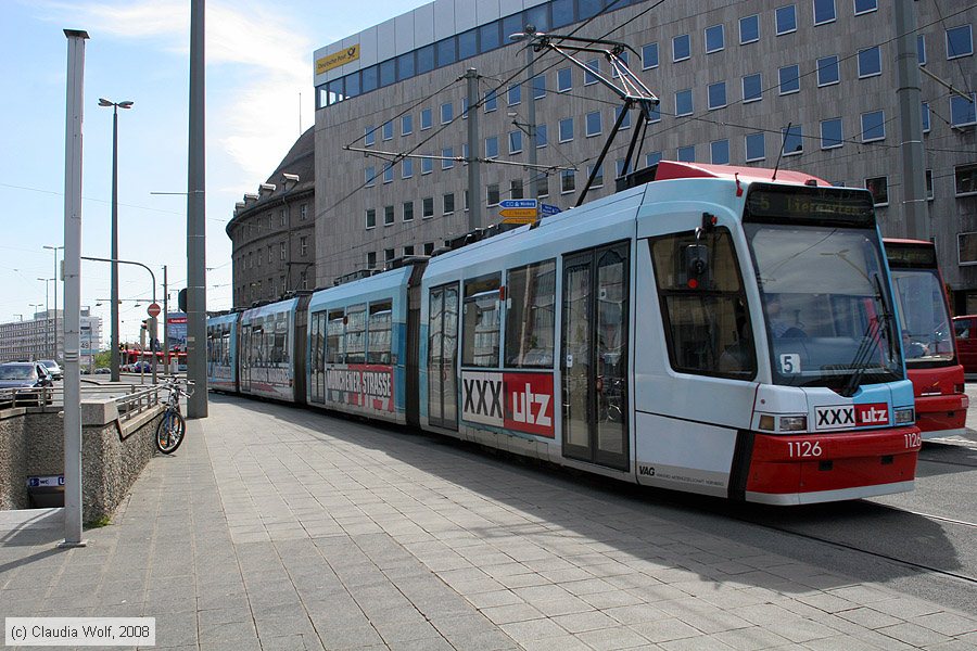 Stra&szlig;enbahn N&uuml;rnberg - 1126
/ Bild: nuernberg1126_cw0805110100.jpg