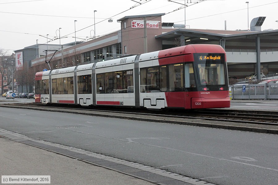 Straßenbahn Nürnberg - 1205
/ Bild: nuernberg1205_bk1612170236.jpg