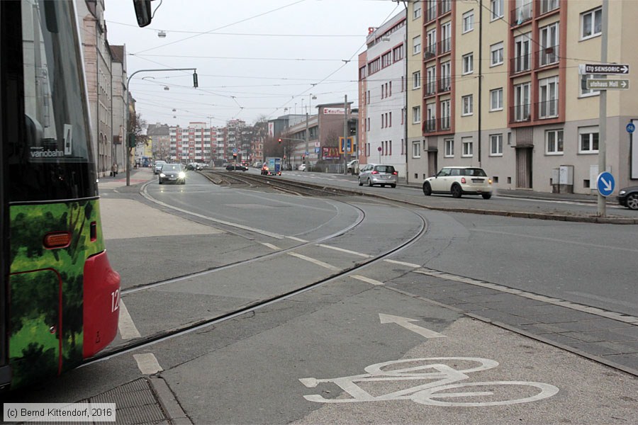 Straßenbahn Nürnberg - Anlagen
/ Bild: nuernberganlagen_bk1612170219.jpg