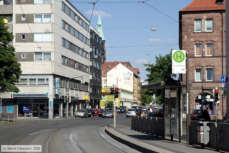 Straßenbahn Nürnberg - Anlagen
/ Bild: nuernberganlagen_bk0805110340.jpg