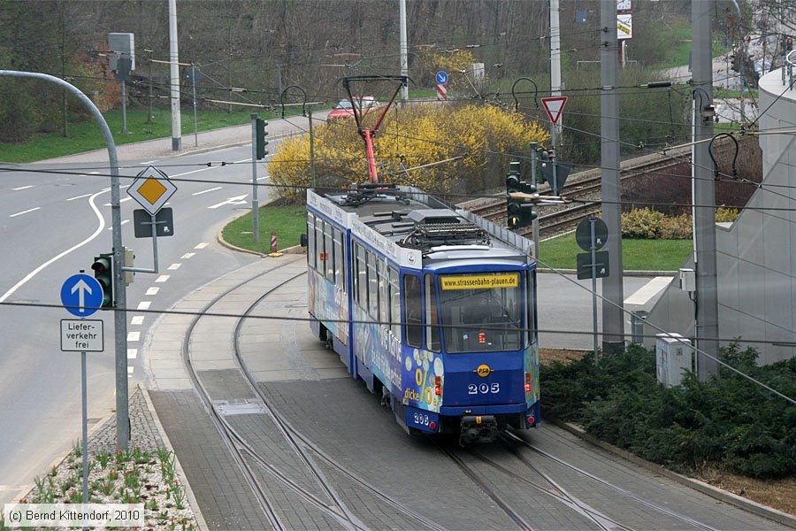 Straßenbahn Plauen - 205
/ Bild: plauen205_bk1004140081.jpg