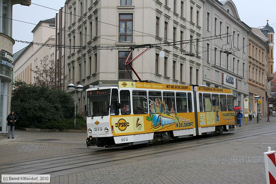 Straßenbahn Plauen - 216
/ Bild: plauen216_bk1004140105.jpg