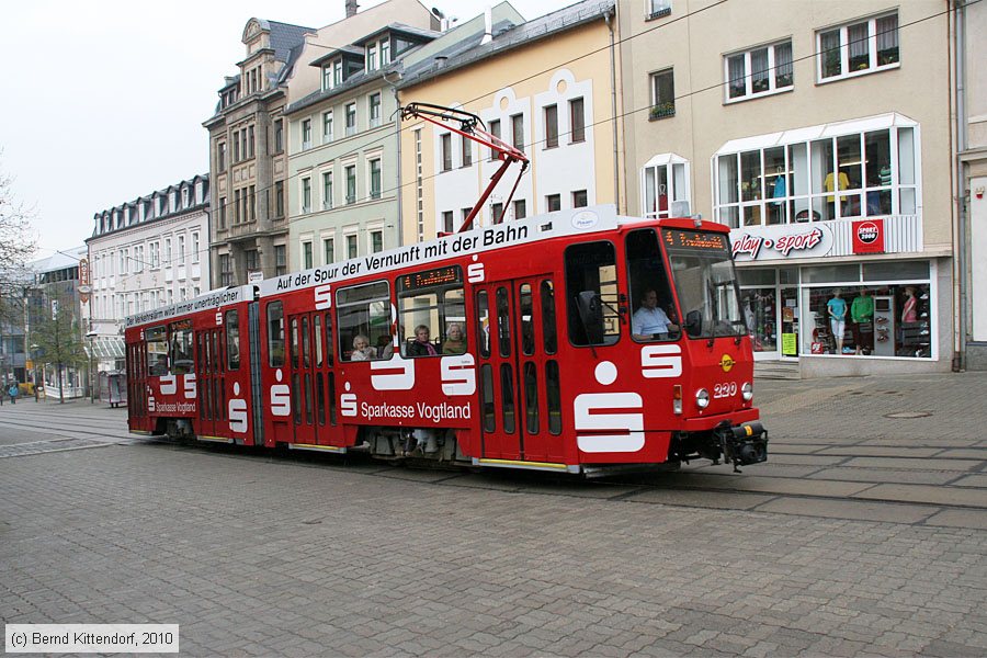 Straßenbahn Plauen - 220
/ Bild: plauen220_bk1004140101.jpg