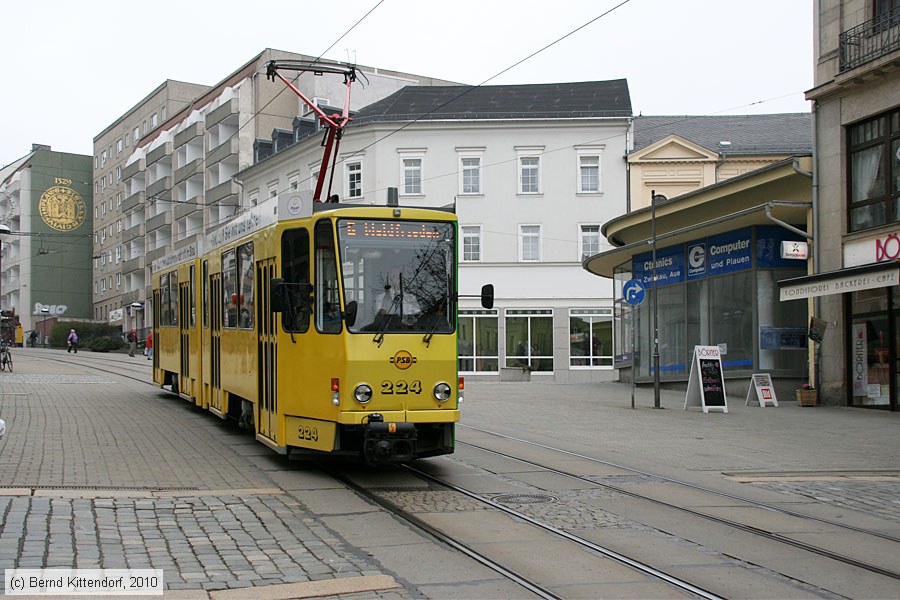 Straßenbahn Plauen - 224
/ Bild: plauen224_bk1004140097.jpg