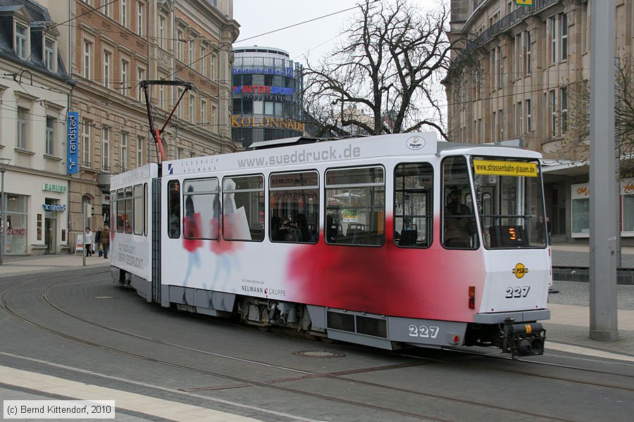 Stra&szlig;enbahn Plauen - 227
/ Bild: plauen227_bk1004140058.jpg