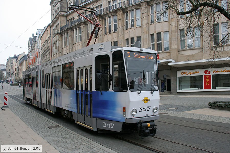 Straßenbahn Plauen - 227
/ Bild: plauen227_bk1004140089.jpg