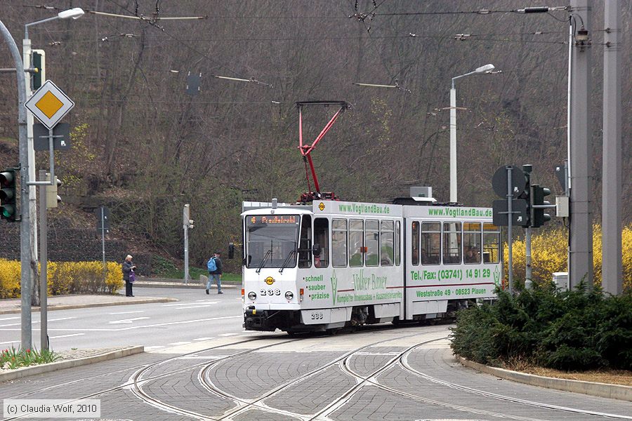 Stra&szlig;enbahn Plauen - 238
/ Bild: plauen238_cw1004140055.jpg