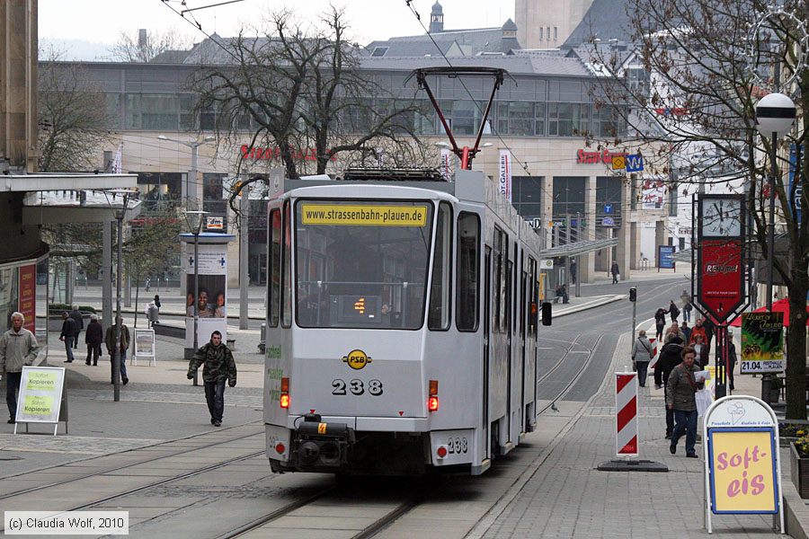Stra&szlig;enbahn Plauen - 238
/ Bild: plauen238_cw1004140086.jpg