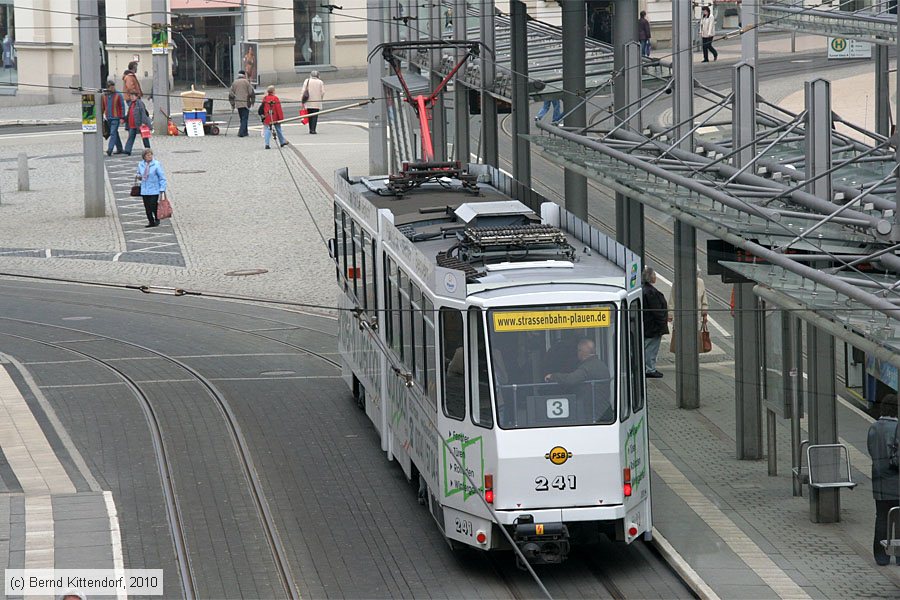 Stra&szlig;enbahn Plauen - 241
/ Bild: plauen241_bk1004140076.jpg