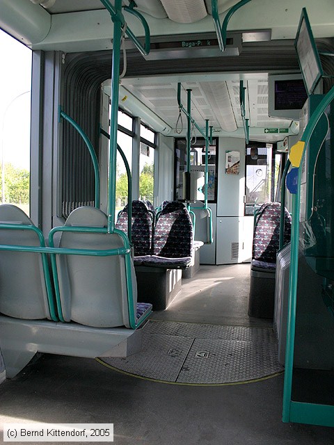 Straßenbahn Potsdam  - 406 - Innenansicht
/ Bild: potsdam406_e0019067.jpg