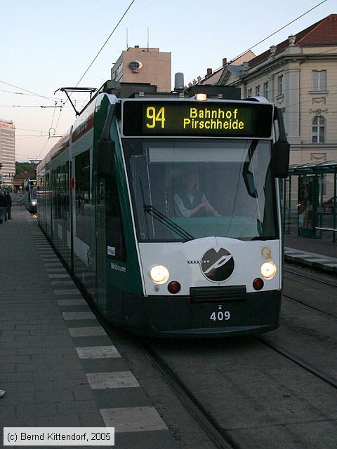 Straßenbahn Potsdam  - 409
/ Bild: potsdam409_e0019101.jpg